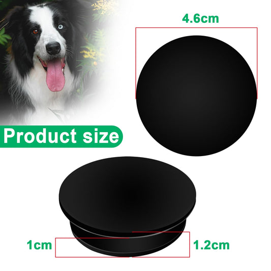 Yipetor Large Silicone Stopper for Dog Treat Toy, for Moderate Chewers, Fetch, Catch – Holds Kibble, Treats, Large,2 Pack