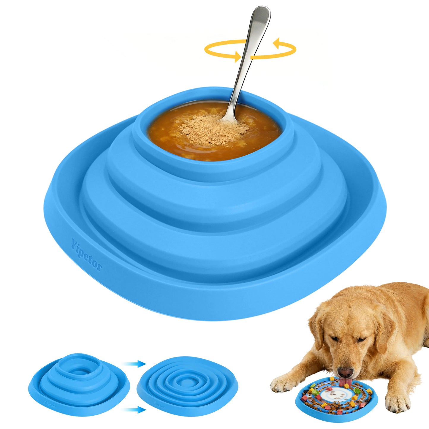 Yipetor Slow Feeder Dog Mat