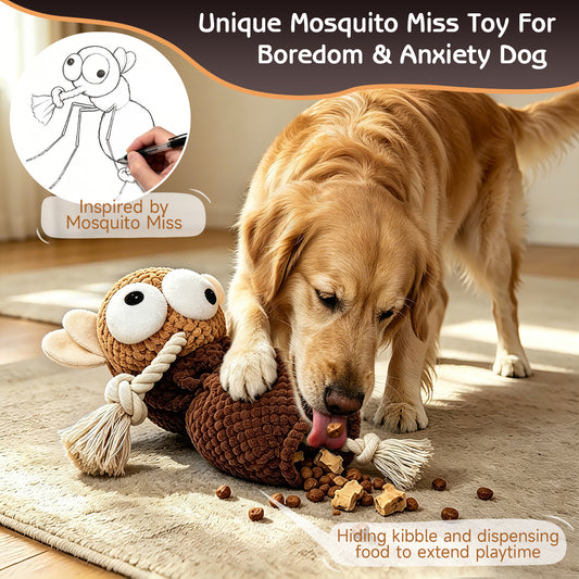 Yipetor Dog Squeaky Toy-[Miss Mosquito]
