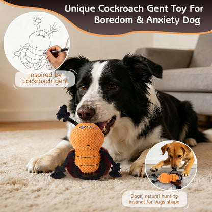 Yipetor Dog Squeaky Toy-[Mr Cockroach]