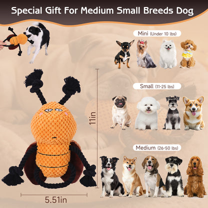 Yipetor Dog Squeaky Toy-[Mr Cockroach]