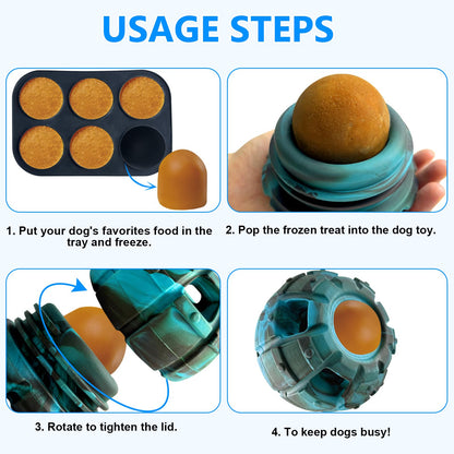 Frozen Treat Dispensing Dog Toy
