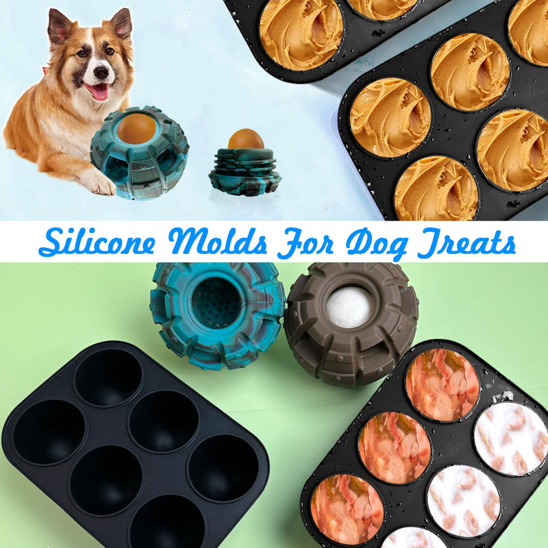 Yipetor 6-Cavity Silicone Treat Tray
