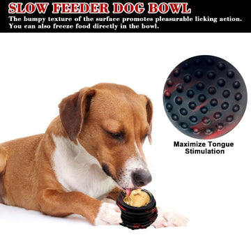 Yipetor Frozen Treat Dispensing Dog Toy