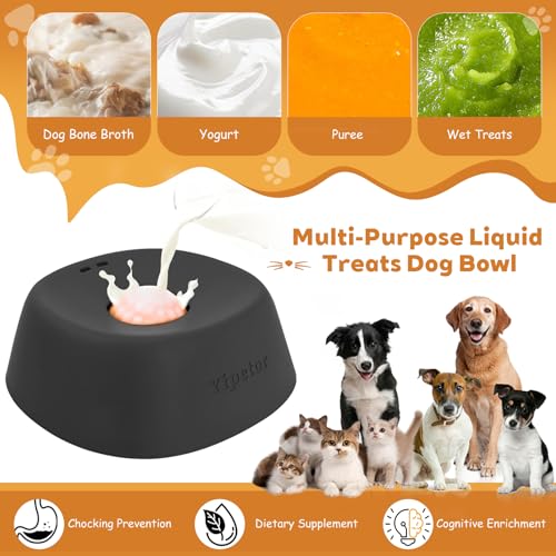 Yipetor Slow Feeder Dog Bowls