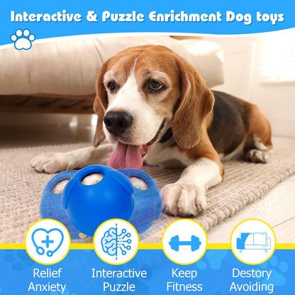 Interactive Treat Dispensing Dog Toy