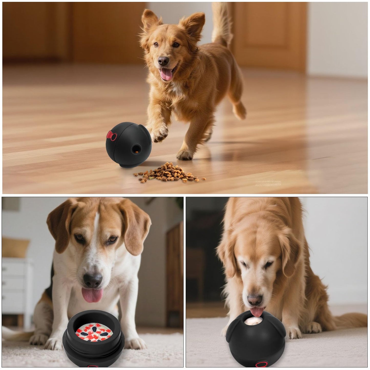 Interactive Treat Dispensing Dog Toy