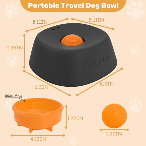Yipetor Slow Feeder Dog Bowls