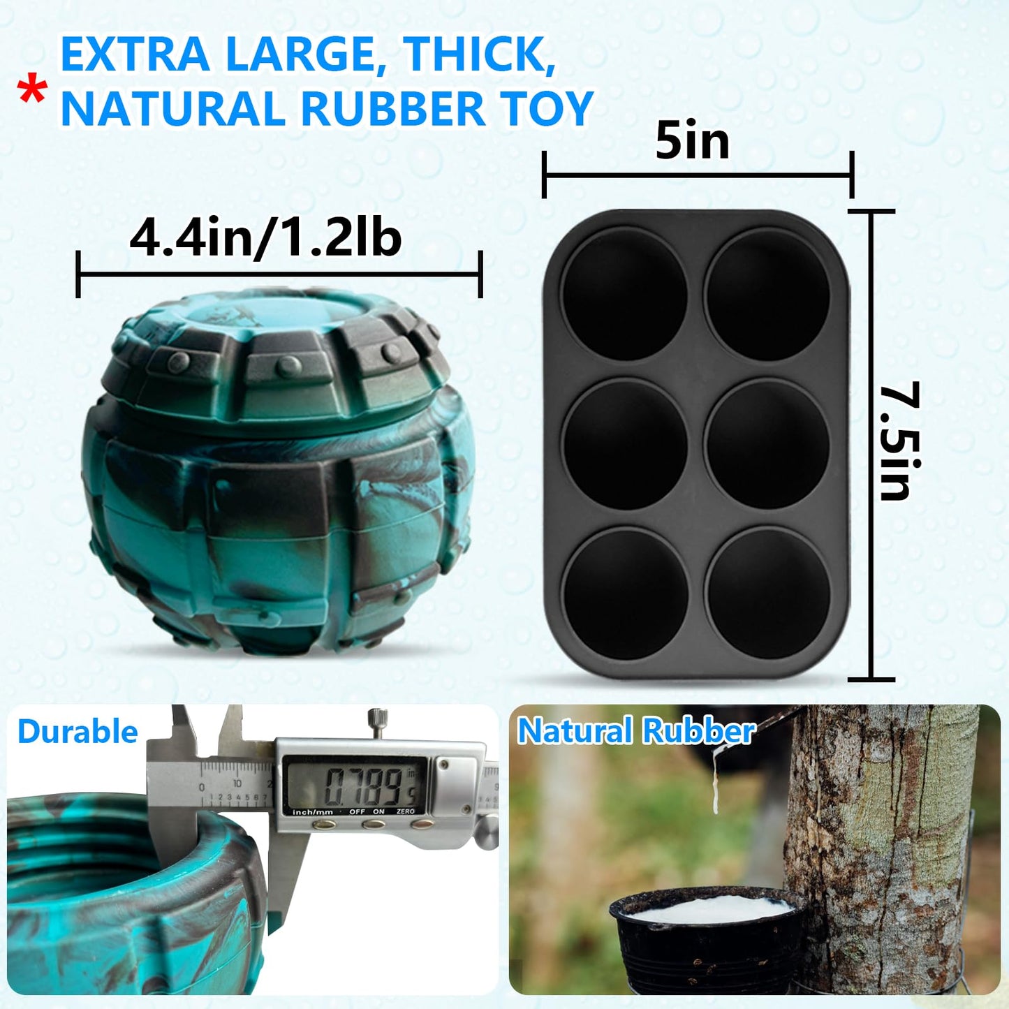 Frozen Treat Dispensing Dog Toy