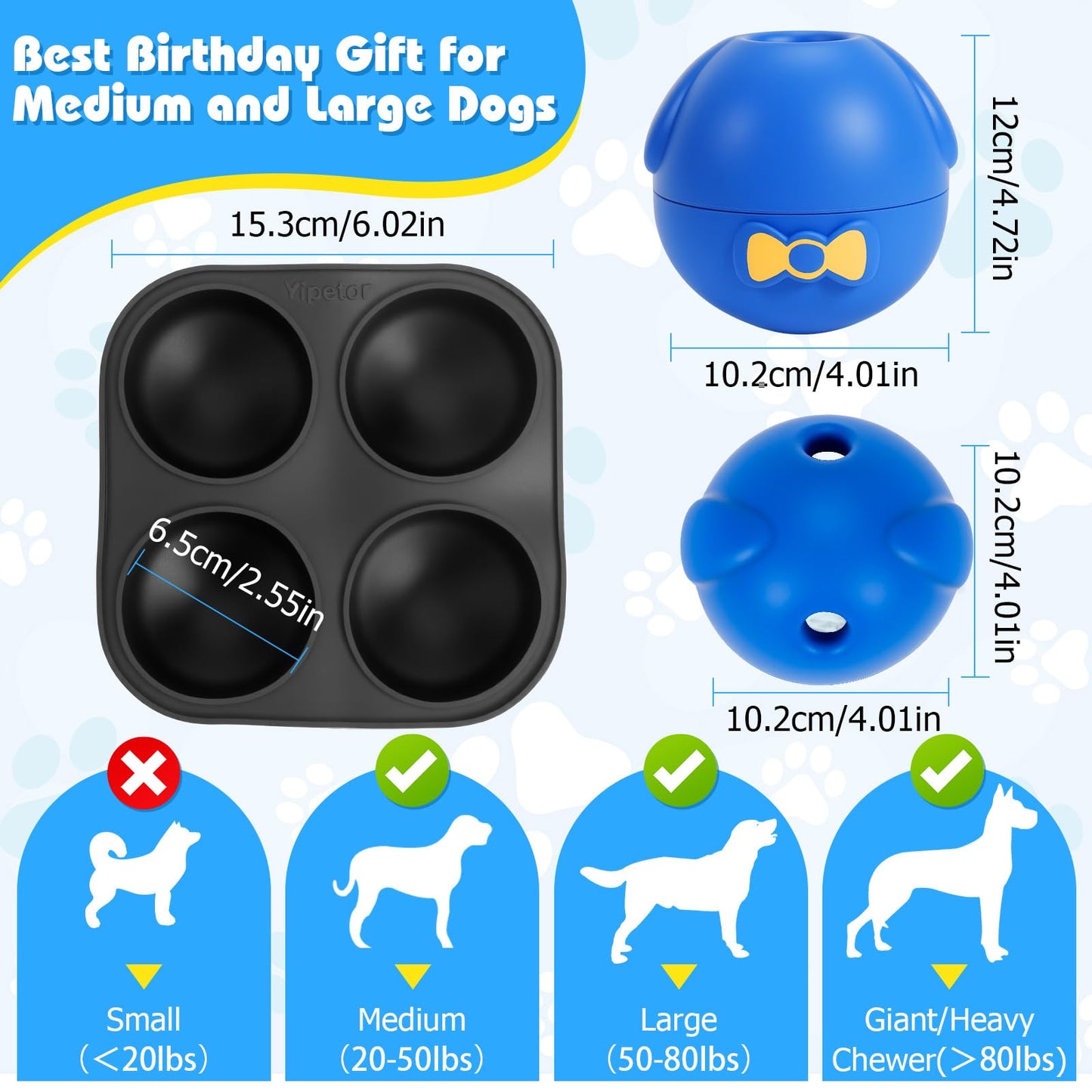 Interactive Treat Dispensing Dog Toy