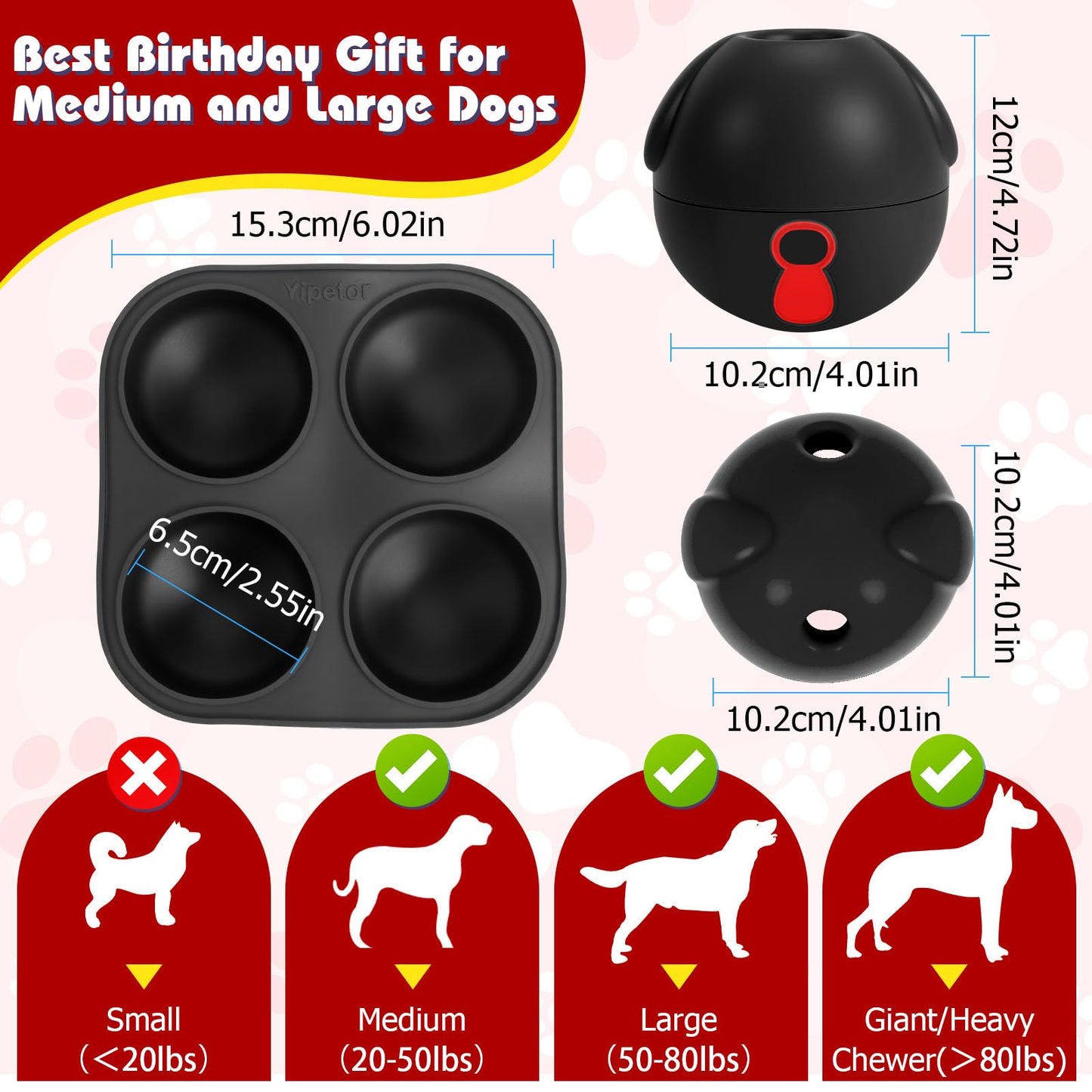 Interactive Treat Dispensing Dog Toy